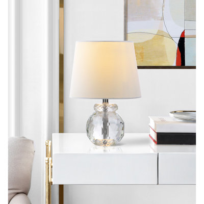 Lampe de table transparente 13 po Detweiler