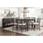 Classic Dark Espresso Finish Counter Height Table