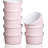 8oz Porcelain Ramekins Set of 8 – Oven Safe & Stackable Souffle and Creme Brulee Dishes – Custard Cups and Dessert Bowls for Baking, Appetizers, Dips – Black-136166913