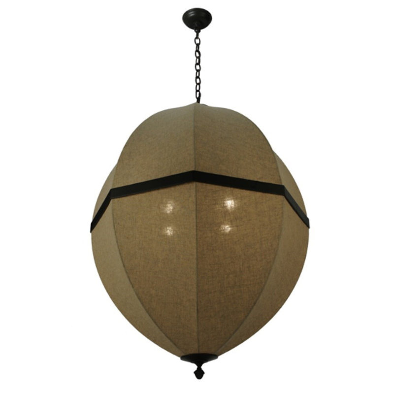 Lustre globe à 4 lumières Pettry