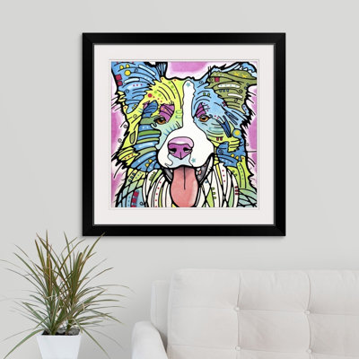 « collie », impression