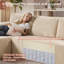 Canapé modulaire avec assise profonde en tissu de velours côtelé Cloudelle-87274399-87274392