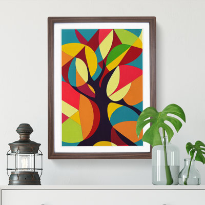 Bold Abstract Tree No.1 - Single Picture Frame Painting