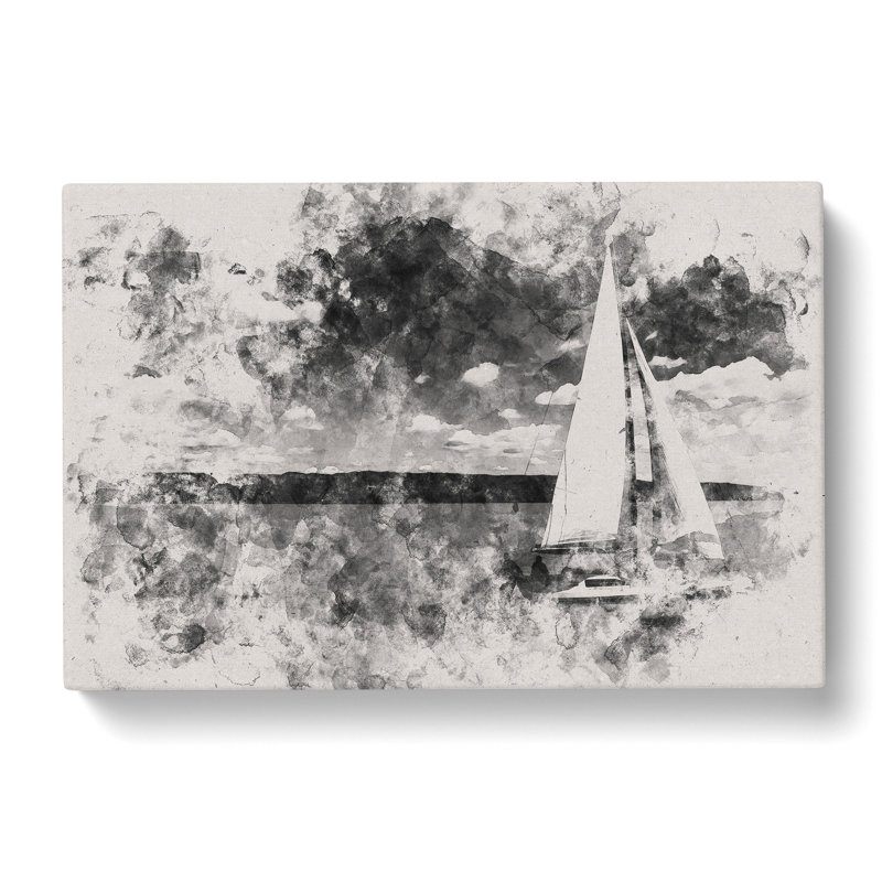 Sailing Boat Vol.3 - Wrapped Canvas Print, 35cm H x 50cm W x 3cm D