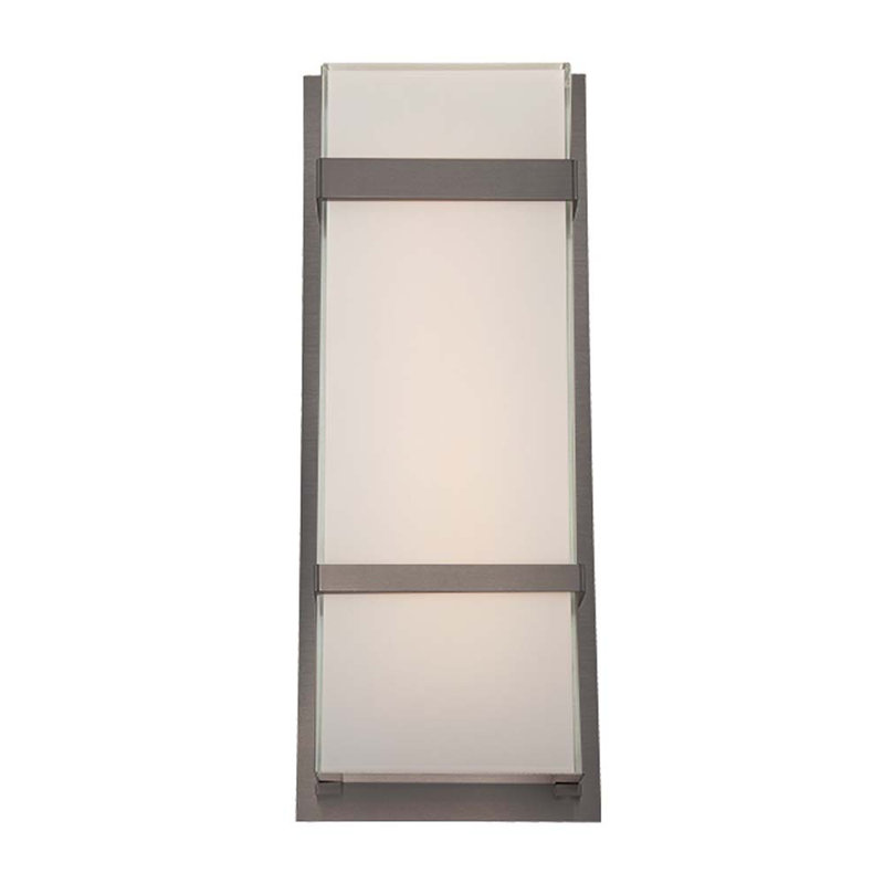 Phantom Outdoor Bulkhead Light, Bronze, 21" H x 8" W x 3.75" D