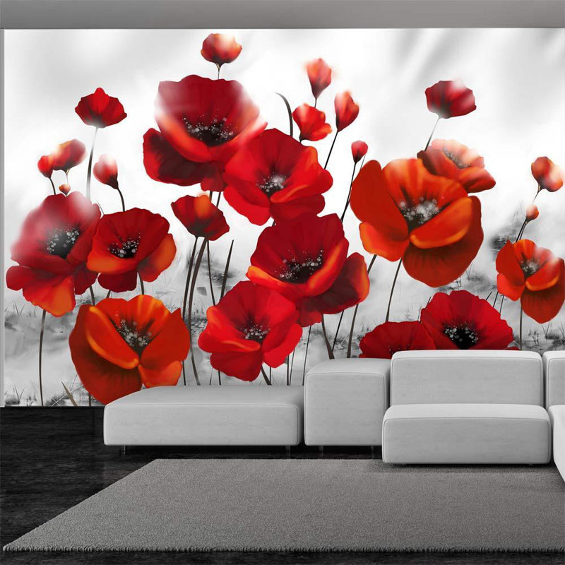 Karmoni Floral Wall Mural, 27" L x 39" W