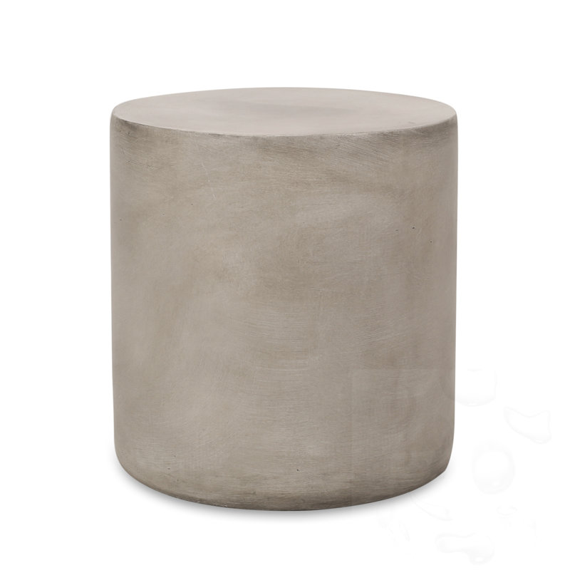 Outdoor Concrete Side Table