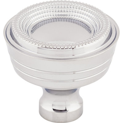 Beaded 1 5/16" Diameter Round Knob