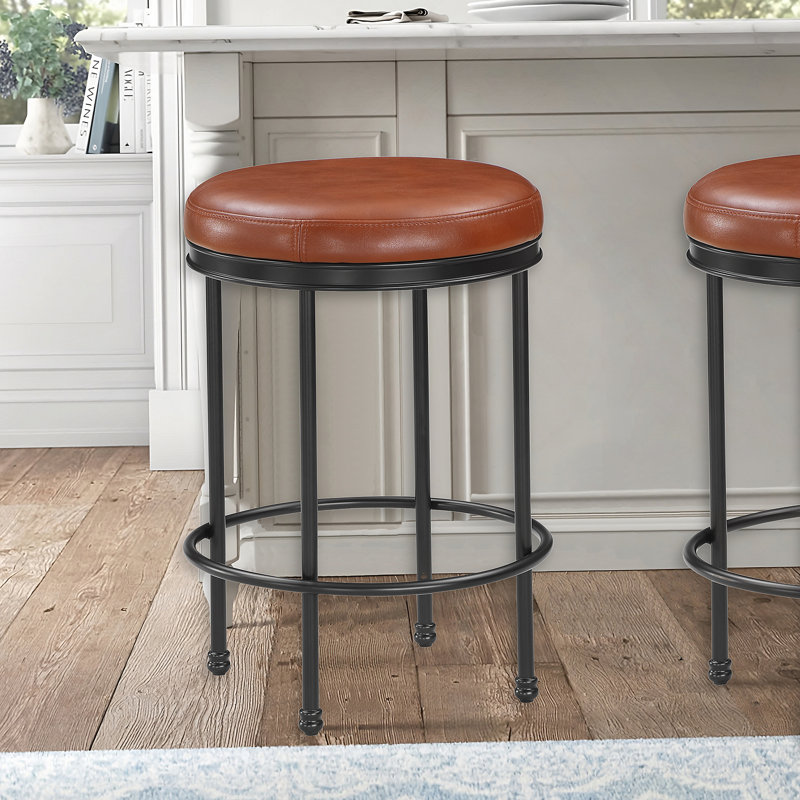 Tabouret de comptoir Michael Caramel