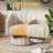 Upholstered Oversize Swivel Armchair (Set Of 2)-928620624