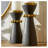 Parvati Wood Tabletop Candlestick-95992233-95992231