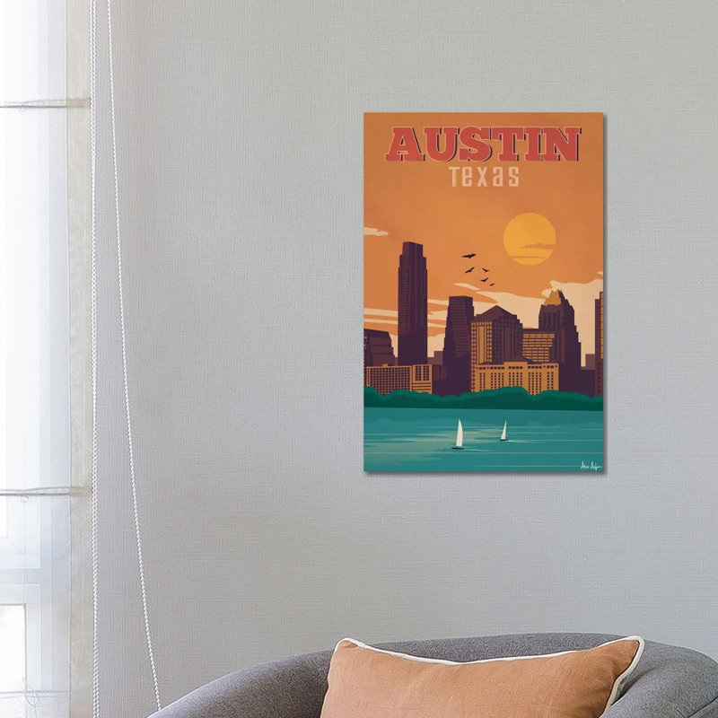 Austin - Wrapped Canvas Print, 66.04 cm H x 45.72 cm W x 3.175 cm D