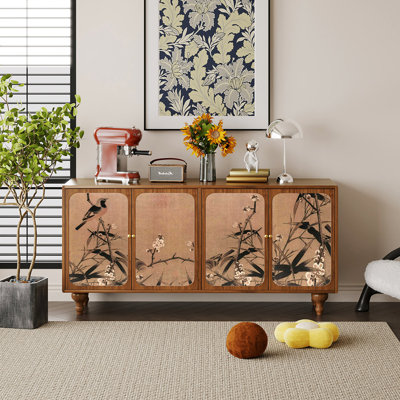 Chinese-style retro minimalist high-end sideboard
