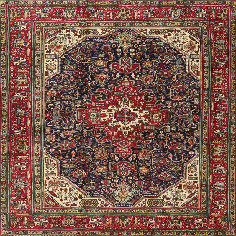 Oriental Indoor Rug, Round 6'