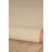 Nannette Handmade Light Beige Berber with Burnt Orange Cotton Border Made in the USA Area Rug-1329340371
