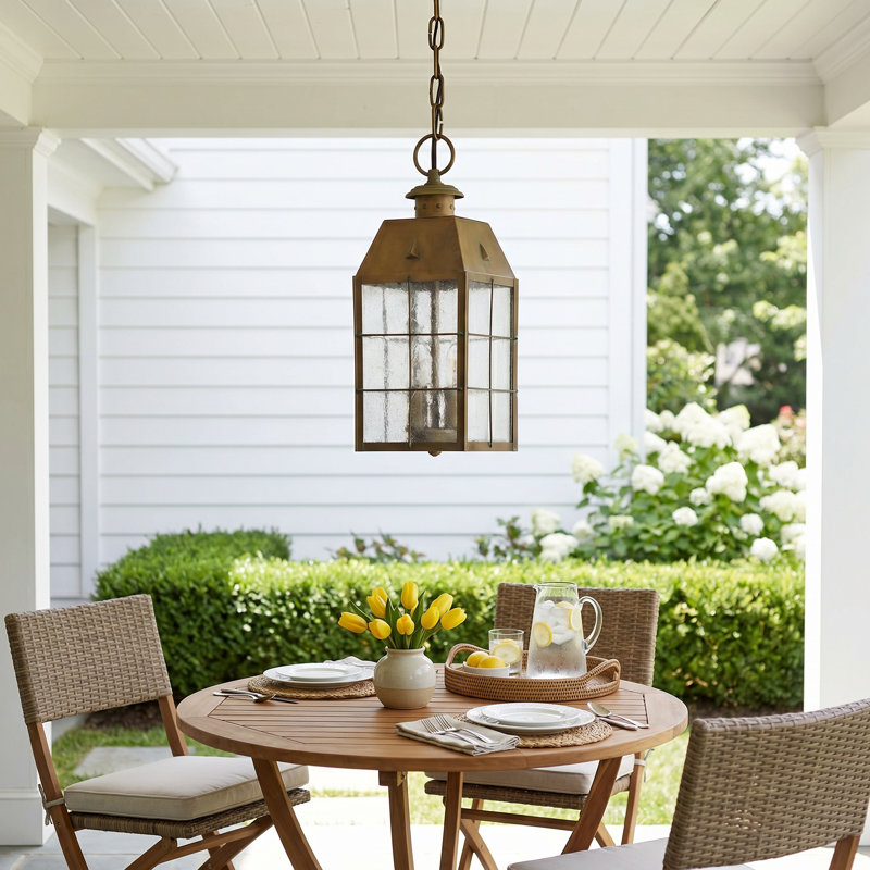 Lanterne suspendue d'extérieur 2 lumières Nantucket