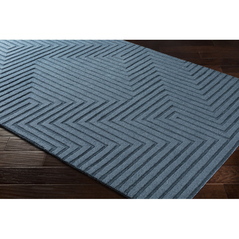 Tapis bleu sarcelle Valero, Rectangle 2 pi x 3 pi