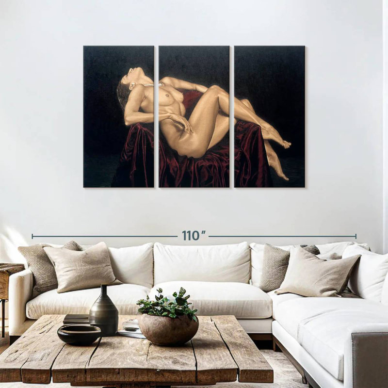 Exquisite, 48" H x 74" W