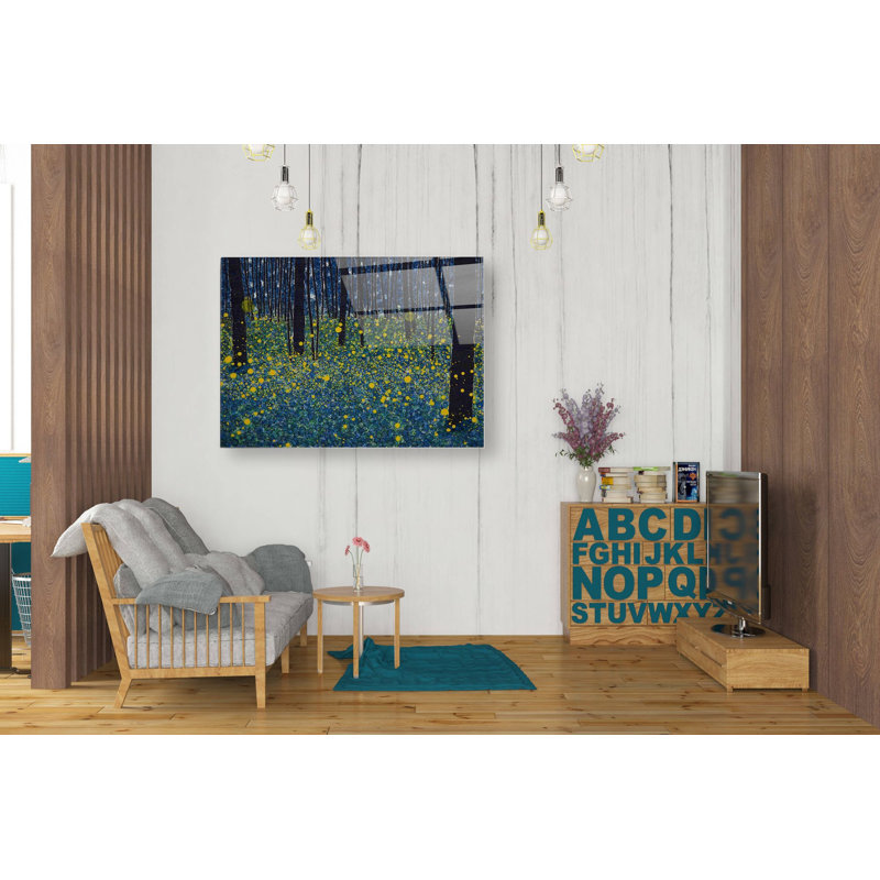 «Luminous» par DB Waterman, art mural en verre acrylique, H 24 po x l 36 po x P 0,12 po