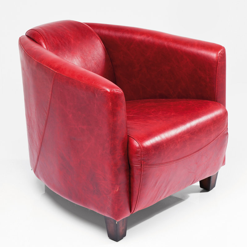 Cigar Lounge armchair, Red