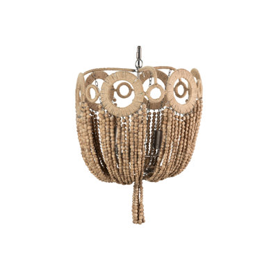 1 - Light Natural Unique/Statement Pendant