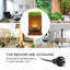 Indoor Outdoor Stainless Steel Weather Resistant Rock Fountain with Lights