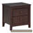 2-Drawer Nightstand for Bedroom, Mid Century Retro Bedside Table with Classic Design-1972528012