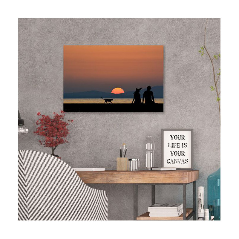 In That Moment, We Were Infinite by Dominic Liam - Wrapped Canvas Print, 51 cm H x 76 cm W x 4 cm D