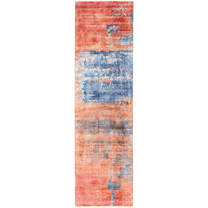Safari Dreams Abstract Hand Woven Area Rug, Runner 69 x 244cm