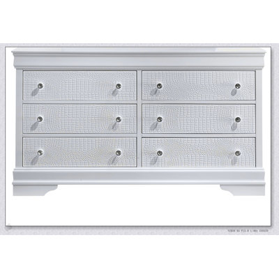 Commode 6 tiroirs Blaze