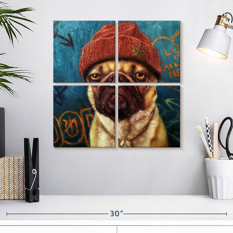 Insomnie canine Brampt, H 18 po x l 18 po