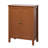 Bathroom Cabinet Brown With Double-Door