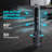 Oscillating Bladeless Tower Fan with Remote Control 12 Speeds Setting 15H Timer Quiet Operation