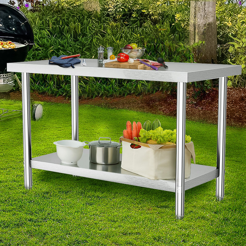 Cherylleigh Metal Prep Table