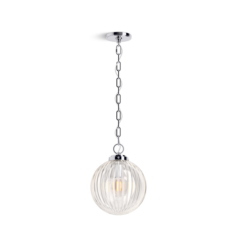 Embra By Studio McGee 10 in. Pendant, Polished Chrome