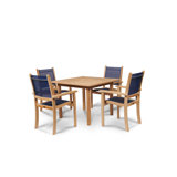 Pearl 5 Piece Sunbrella Dining Set