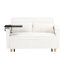 Velours côtelé beige avec table mobile et port de charge, répondant à un style de vie moderne qui répond à vos divers besoins-265850038