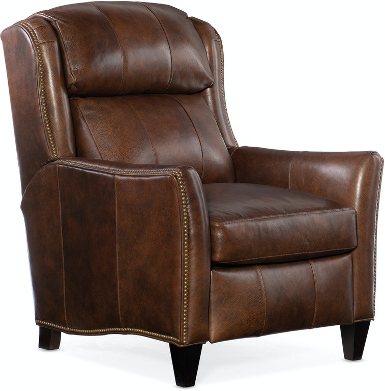 Lancaster Recliner, Outsider Raven Genuine Leather, New Classiques, Power
