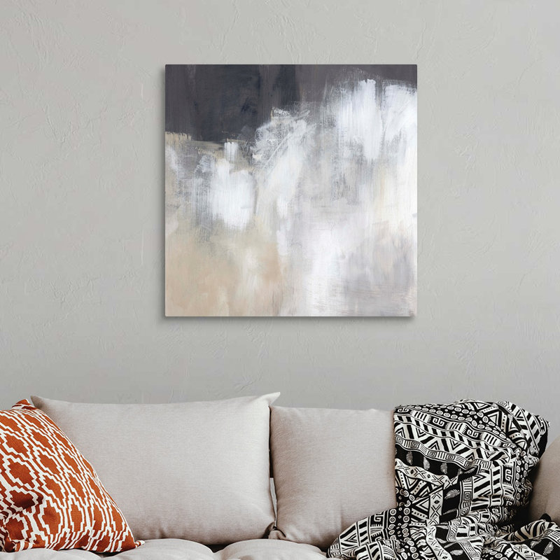 " Neutral Abstract II Canvas Wall Art " by Jennifer Paxton Parker Painting Print, Wrapped Canvas, 30" H x 30" W, No Frame