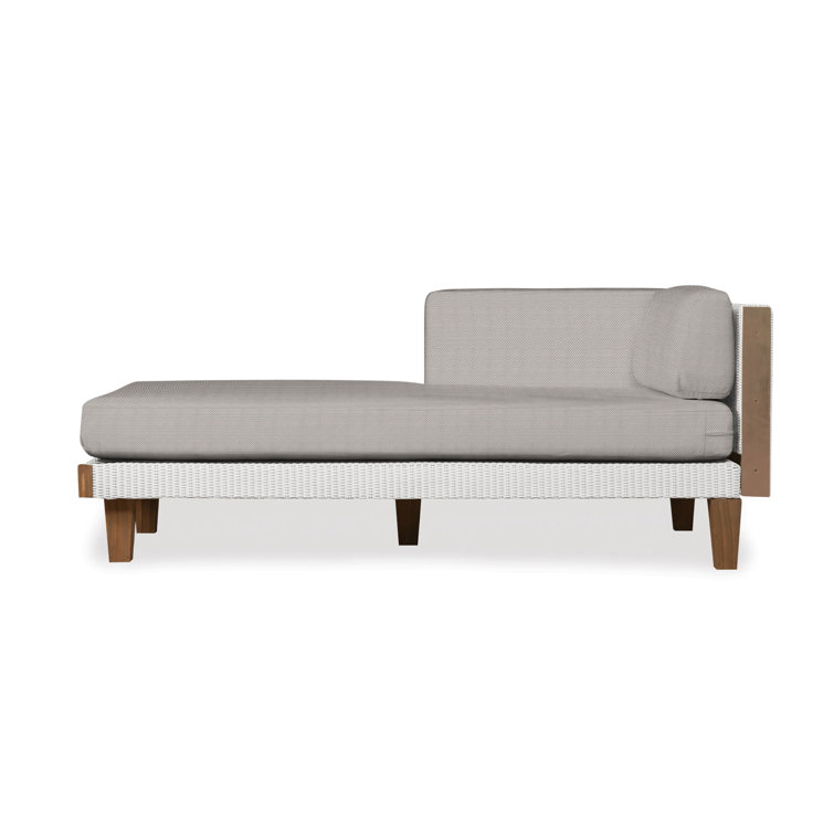 Catalina Outdoor Teak Chaise Lounge