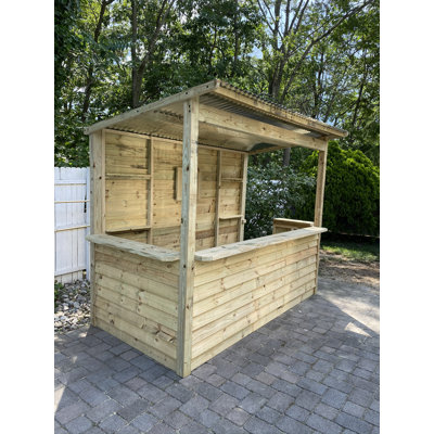 10' x 5' Backyard Bar
