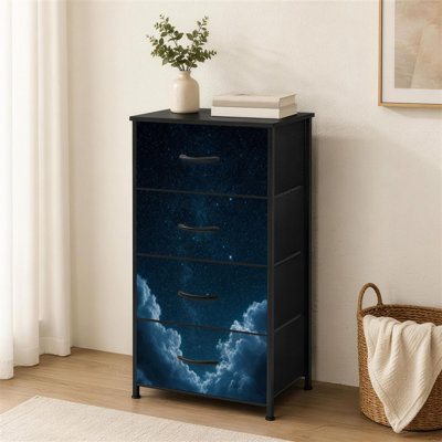 Petite commode à 4 tiroirs pour la chambre à coucher
