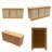 8 Pair Shoe Storage Bench