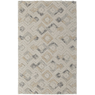 Saint Lucia Wool Geometric Area Rug