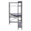 Bureau d'ordinateur de coin avec prises de courant-564369512