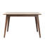 Dining Table Solid Wood Legs, Walnut