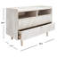 Table de chevet 2 tiroirs Lola-Mae-95317024