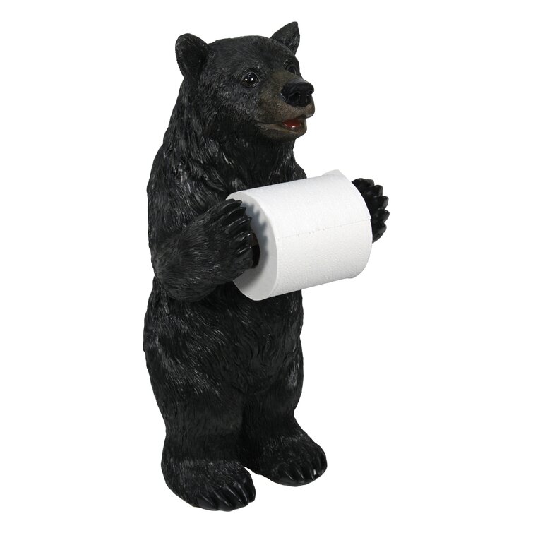 BHM Bear Toilet Roll Holder