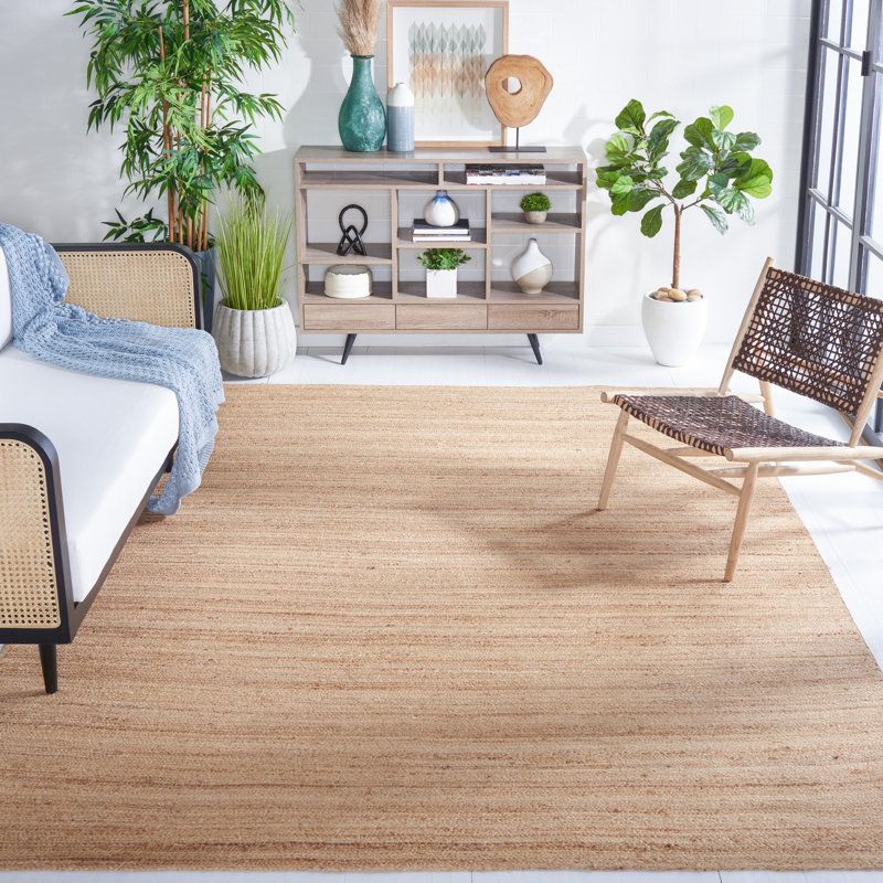 Tapis beige Hermitage, Carré 3 pi