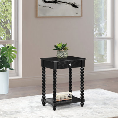 Table d'appoint Gurprit avec tiroir